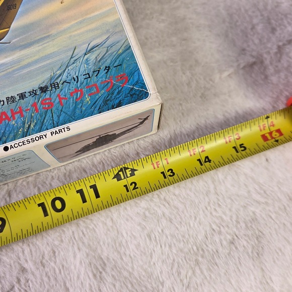 Fujimi Bell AH-1S Tow Cobra 1:48 Scale Model Kit No 44 VTG Japan Sealed Parts - Picture 6 of 13